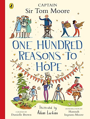 Book cover with illustrations of people, birds, and celebratory bunting.