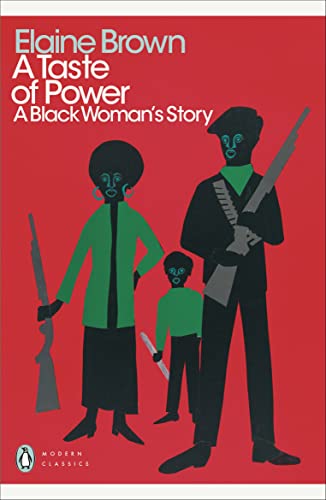 Book cover: "A Taste of Power" with illustrated figures on red background.