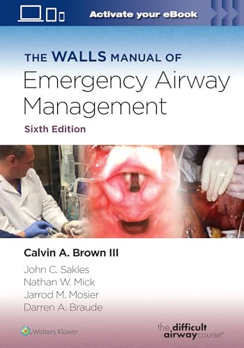 Cover of "The Walls Manual of Emergency Airway Management," sixth edition.
