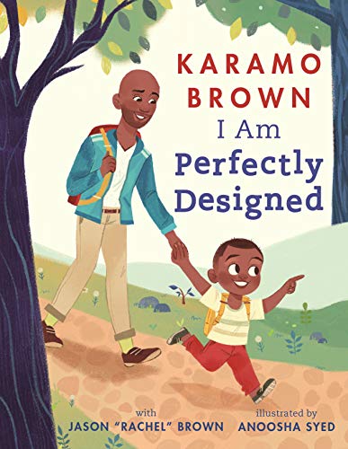 Book cover: father and son walking hand-in-hand on a path.