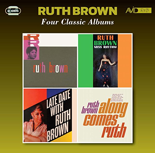CD cover featuring four album covers by Ruth Brown in a grid.