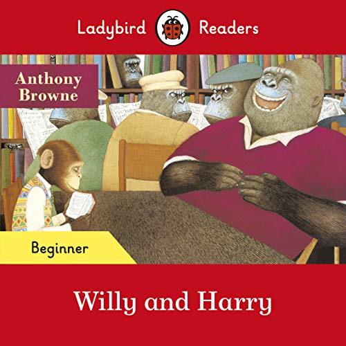 Book cover: gorillas reading newspapers in a colorful, illustrated scene.