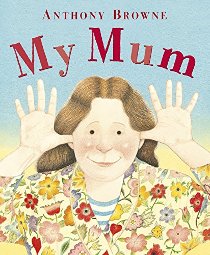 "Book cover featuring a smiling woman with floral shirt and raised hands."