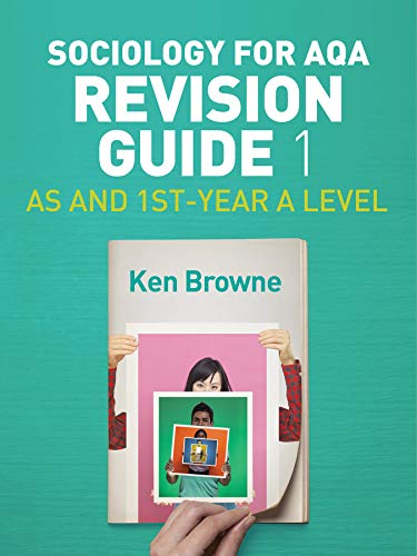 Sociology revision guide cover with hands holding a picture frame.