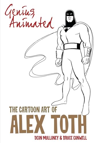 Book cover featuring a line art illustration of Space Ghost with the title text.