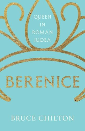 Book cover with a gold crown outline on a light blue background.