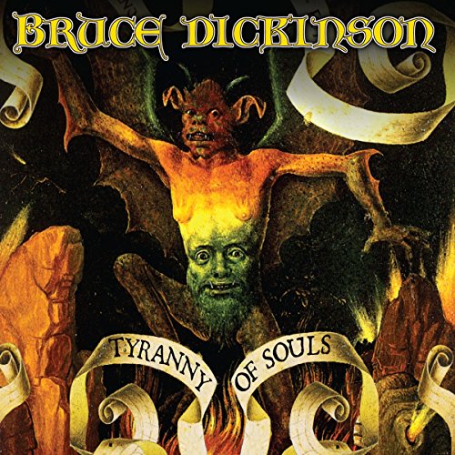 Vinyl album cover with a demonic figure and "Tyranny of Souls" text.