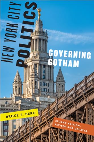 Book cover: “New York City Politics: Governing Gotham” with city hall image.