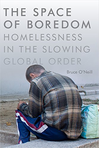 Book cover depicting a seated person, likely experiencing homelessness.