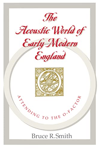 Book cover: “The Acoustic World of Early Modern England” with ornate design.