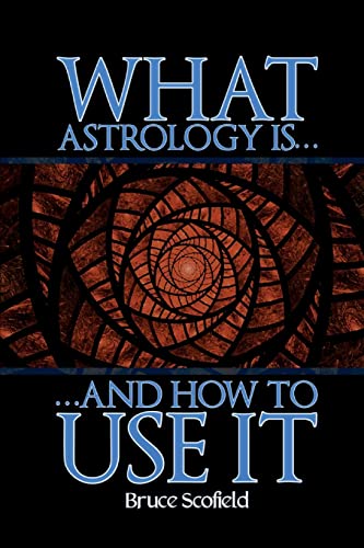 Book cover with swirling spiral design and title "What Astrology is…and How to Use it.