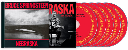 Bruce Springsteen Nebraska '82 expanded edition CD set with case and four red discs.