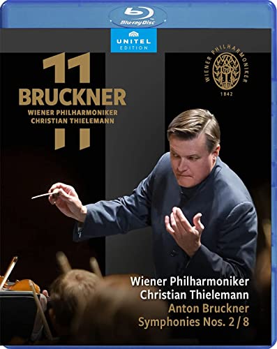 Blu-ray case featuring conductor Christian Thielemann and text “Bruckner 11”.