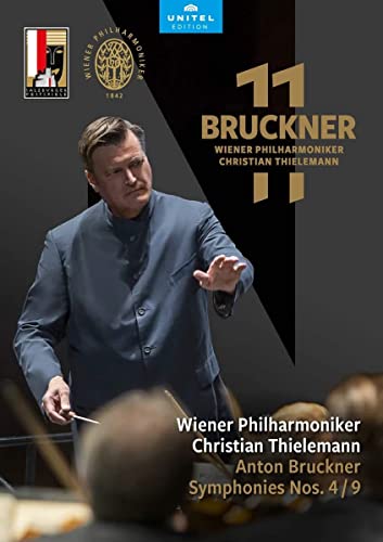 DVD cover featuring conductor Christian Thielemann with orchestra, “Bruckner 11”.