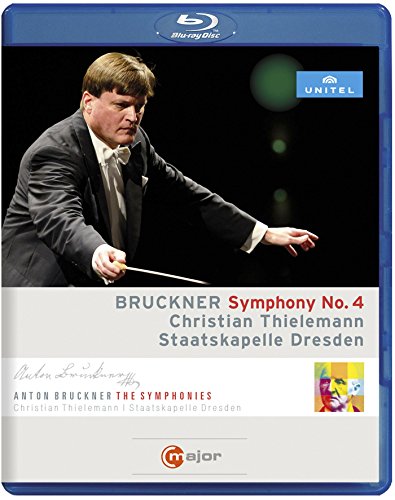 Blue Blu-ray case with a conductor on the cover, holding a baton.