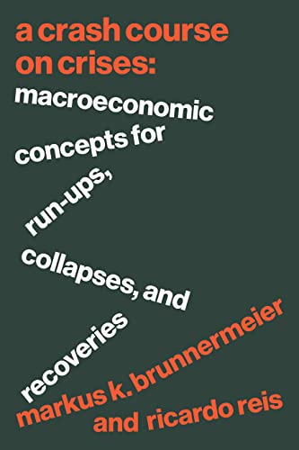Dark green book cover with white and red text: “A Crash Course on Crises.”