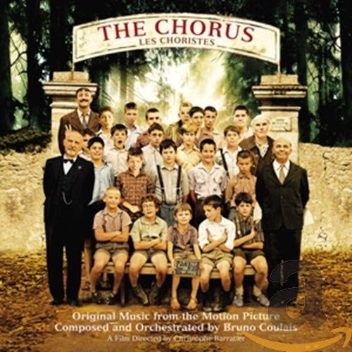 CD cover for "The Chorus" featuring a group of boys and two men.