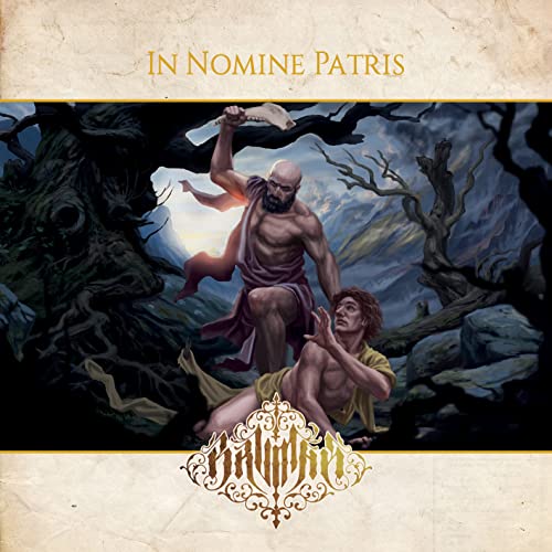 CD cover: A bearded man raises an axe over another prone figure.
