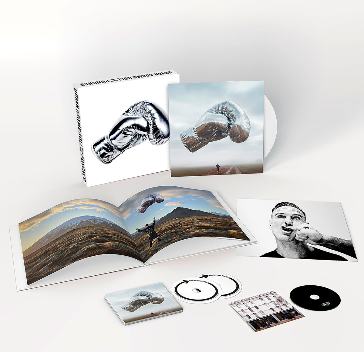 Bryan Adams - Roll With The Punches (White LP & 3CD) [VINYL]