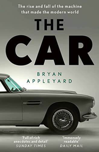 Book cover for "The Car" featuring a classic silver automobile.