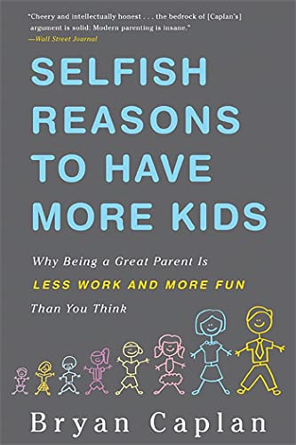 Book cover with white title text and colorful stick figure family.