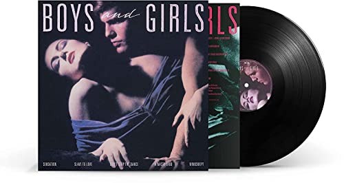 Bryan Ferry’s “Boys and Girls” vinyl record with a portrait cover.