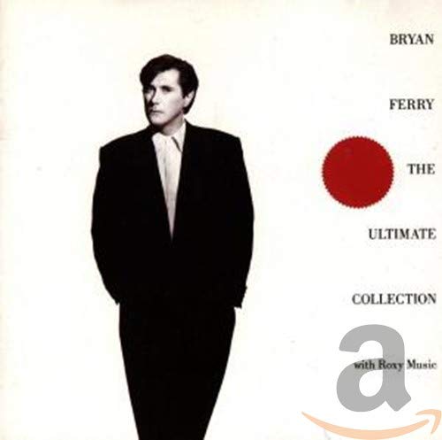 Bryan Ferry album cover: portrait of Ferry in a suit, red circle.