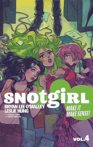 Colorful graphic novel cover featuring a stylish young woman with exaggerated features.