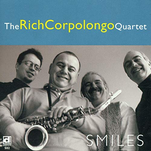 Album cover featuring The Rich Corpolongo Quartet posing with a saxophone.