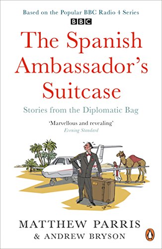 Book cover with illustration of a man, suitcase, airplane, and camels.