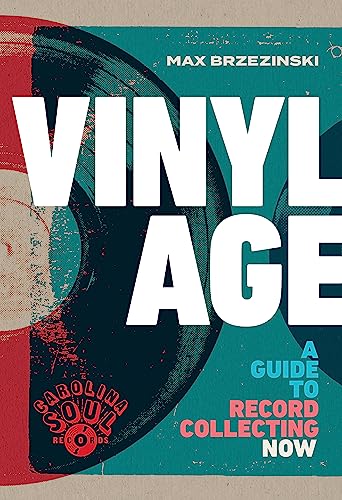 Book cover with bold "Vinyl Age" title over a record graphic.