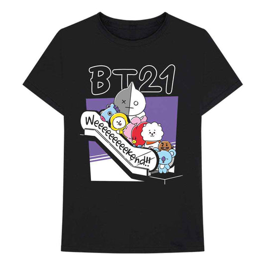 BT21 character graphic on a unisex, XX-Large t-shirt, likely light colored.