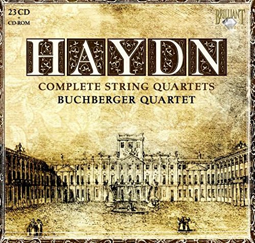 "CD cover featuring a vintage illustration of a large courtyard and ornate building."