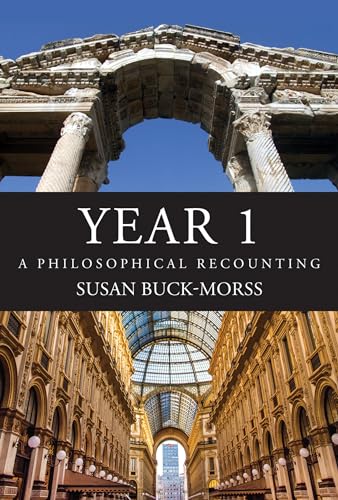 Book cover: Roman ruins above, modern architecture below, title “YEAR 1”.