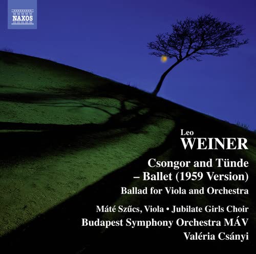 CD cover: lone tree on a hill under a night sky, text details.