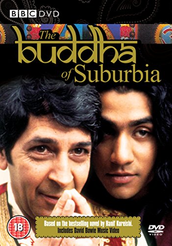 DVD cover for "The Buddha of Suburbia" featuring two men’s faces.