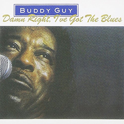 Buddy Guy album cover featuring a close-up portrait of the artist.