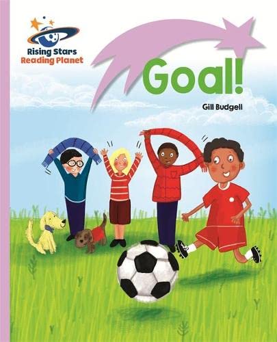 Book cover depicting children celebrating with a soccer ball and dog.