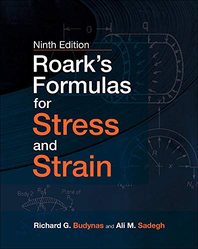 The cover of the ninth edition of Roark's Formulas for Stress and Strain textbook.