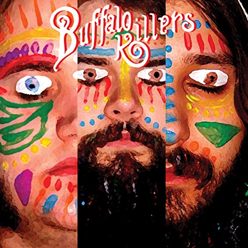 Album cover for Buffalo Killers’ “Let It Ride” featuring painted faces.