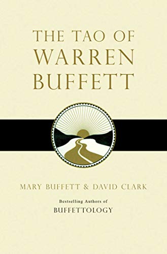 Book cover: "The Tao of Warren Buffett" with a landscape emblem.