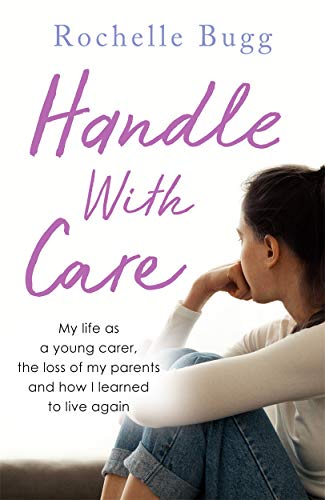 Book cover with author’s name, title, and a woman in thought.