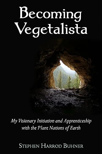 Book cover: dark cave opening to a bright forest landscape.