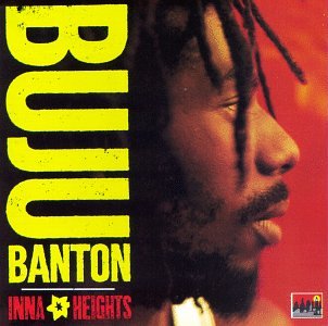 Buju Banton album cover: portrait of the artist in profile.