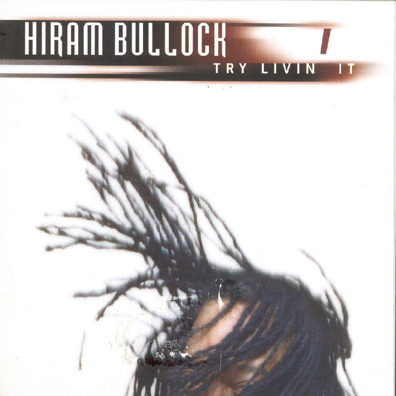 Hiram Bullock CD cover with a close-up of hair and text.