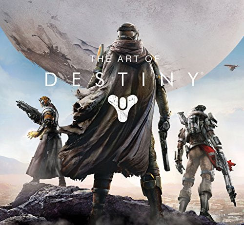 Destiny artwork featuring three armored Guardians against a planetary backdrop.