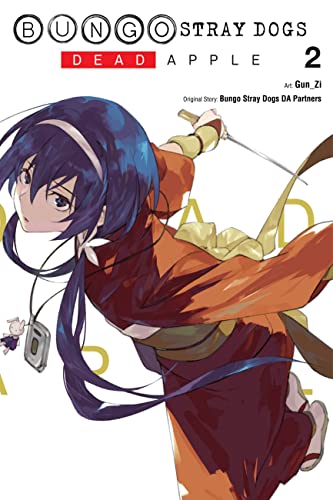 “Bungo Stray Dogs Dead Apple” volume 2 manga cover featuring a blue-haired character.