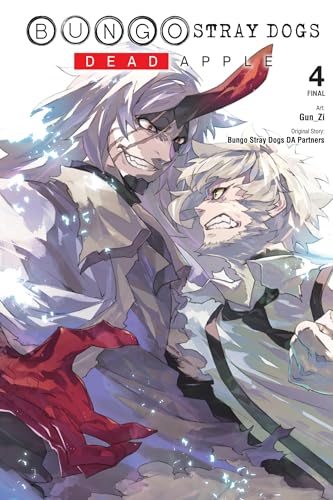 Bungo Stray Dogs Dead Apple volume 4 manga cover with two male characters.