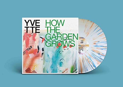 How The Garden Grows" vinyl record with abstract painted cover art.