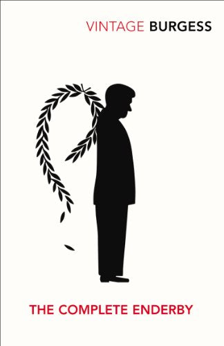 Book cover: silhouetted man with wings, red text "The Complete Enderby".